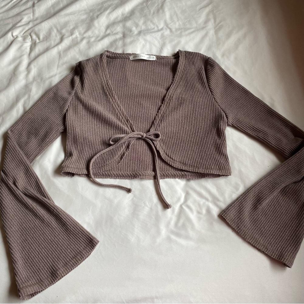 CROPPED TIE COVER UP